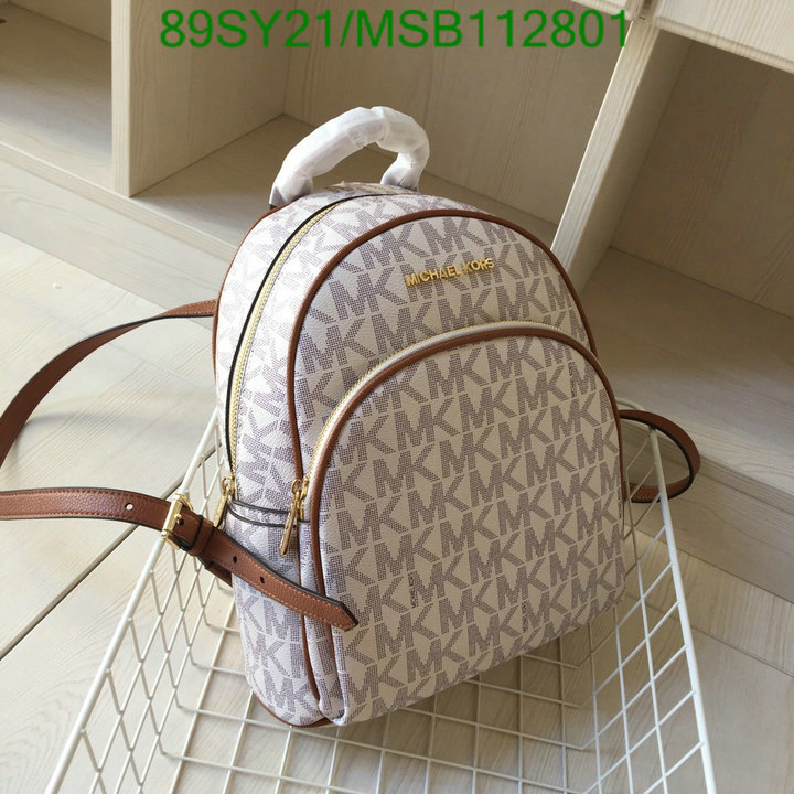 Michael Kors Bag-(4A)-Backpack-,Code: MSB112801,$ 142USD