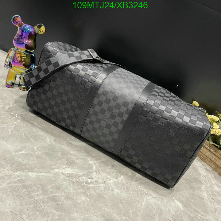 LV Bags-(4A)-Keepall BandouliRe 45-50-,Code: XB3246,$ 142USD