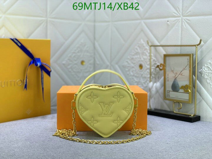 LV Bags-(4A)-Pochette MTis Bag-Twist-,Code: XB42,$ 90USD