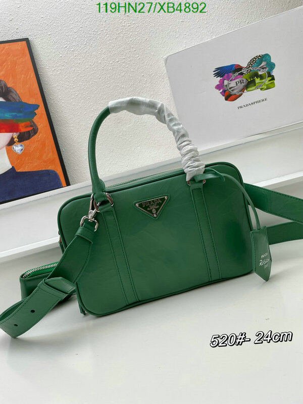 Prada Bag-(4A)-Handbag- Code: XB4892 $ 155USD
