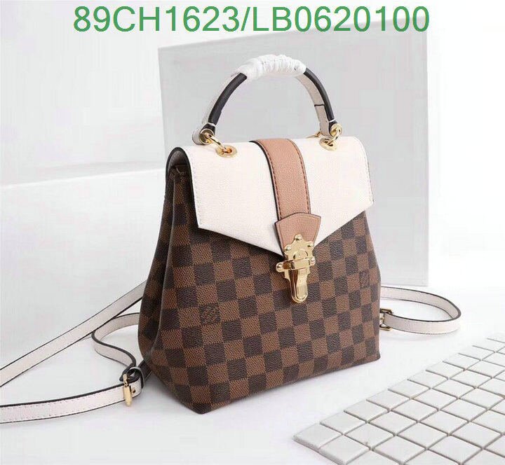 LV Bags-(4A)-Backpack-,Code:LB0620100,$ 116USD
