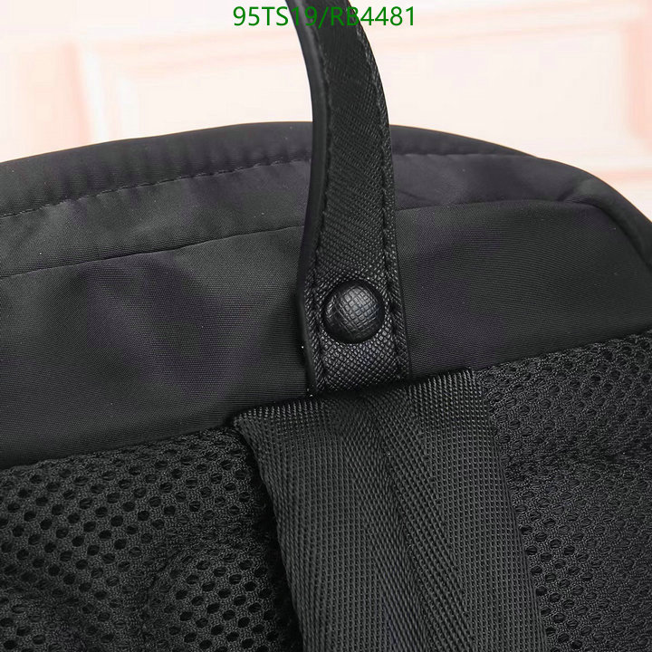 Prada Bag-(4A)-Backpack- Code: RB4481 $ 124USD