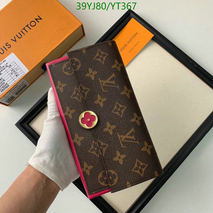 LV Bags-(4A)-Wallet-,Code: YT367,$ 51USD