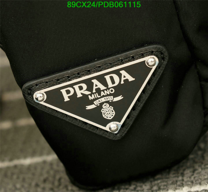 Prada Bag-(4A)-Backpack-,Code:PDB061115,$ 116USD