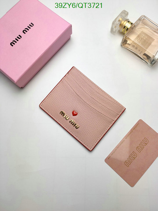 Miu Miu Bag-(4A)-Wallet- Code: QT3721 $ 51USD