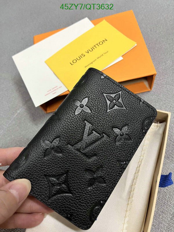 LV Bag-(4A)-Wallet- Code: QT3632 $ 59USD
