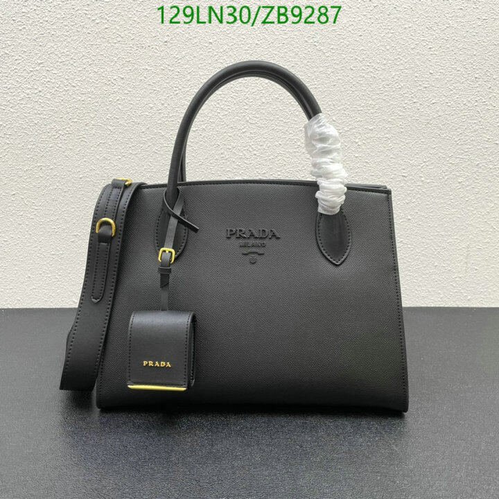 Prada Bag-(4A)-Handbag-,Code: ZB9287,$ 168USD