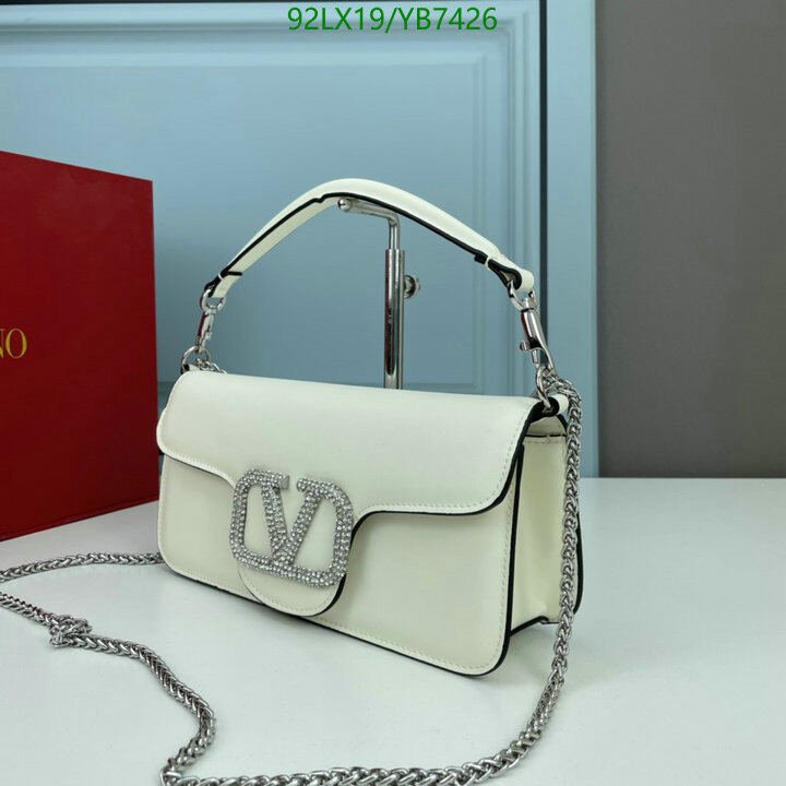 Valentino Bag-(4A)-LOC-V Logo ,Code: YB7426,$ 120USD