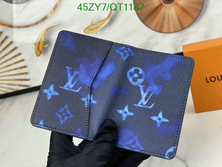 LV Bag-(4A)-Wallet- Code: QT1187 $ 59USD