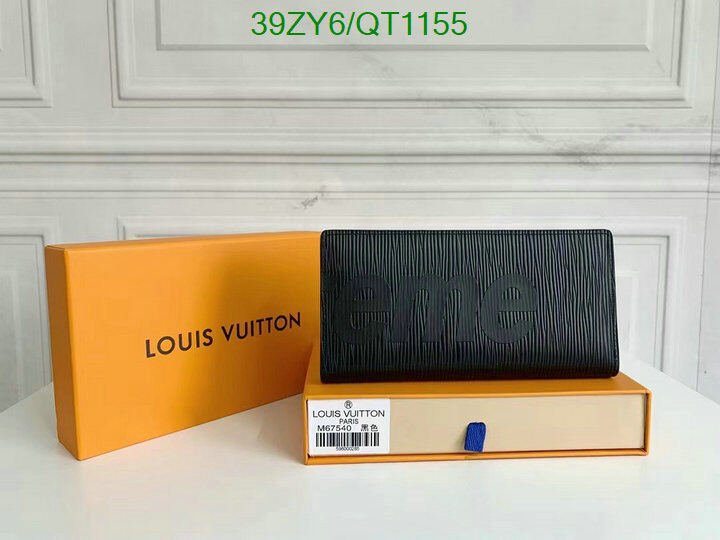 LV Bag-(4A)-Wallet- Code: QT1155 $ 51USD