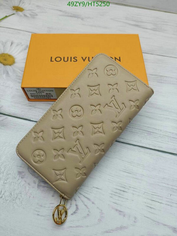 LV Bags-(4A)-Wallet-,Code: HT5250,$ 64USD