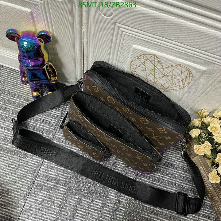 LV Bags-(4A)-Pochette MTis Bag-Twist-,Code: ZB2863,$ 111USD