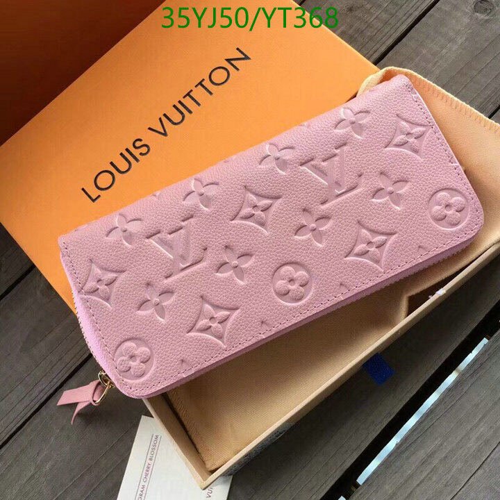 LV Bags-(4A)-Wallet-,Code: YT368,$ 46USD