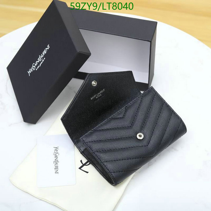 YSL Bag-(4A)-Wallet-,Code: LT8040,$ 77USD