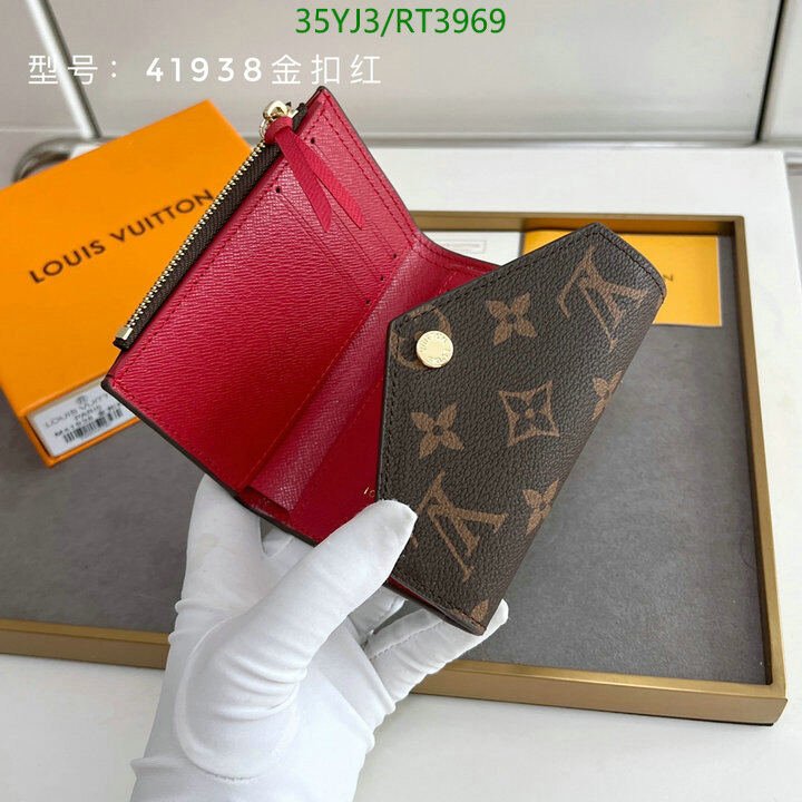 LV Bag-(4A)-Wallet- Cod8: RT3969 $ 46USD