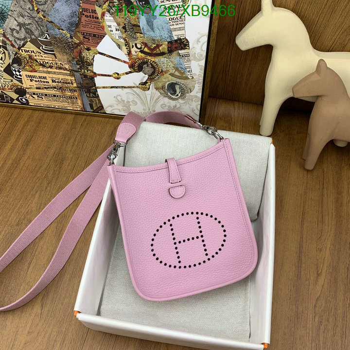 Hermes Bag-(4A)-Evelyne- Code: XB9466 $ 155USD
