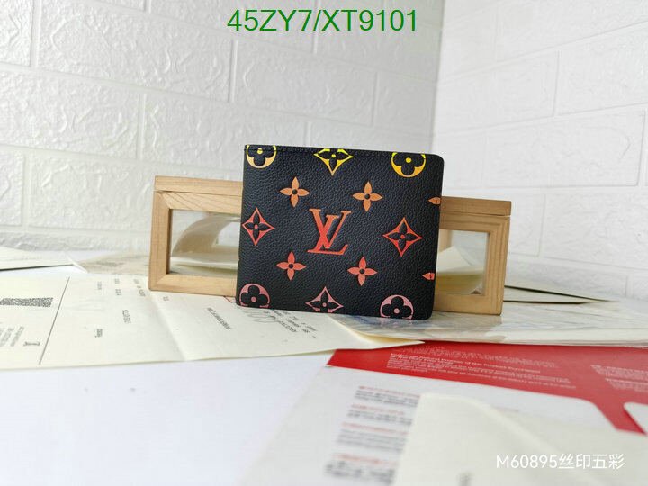 LV Bag-(4A)-Wallet- Code: XT9101 $ 59USD