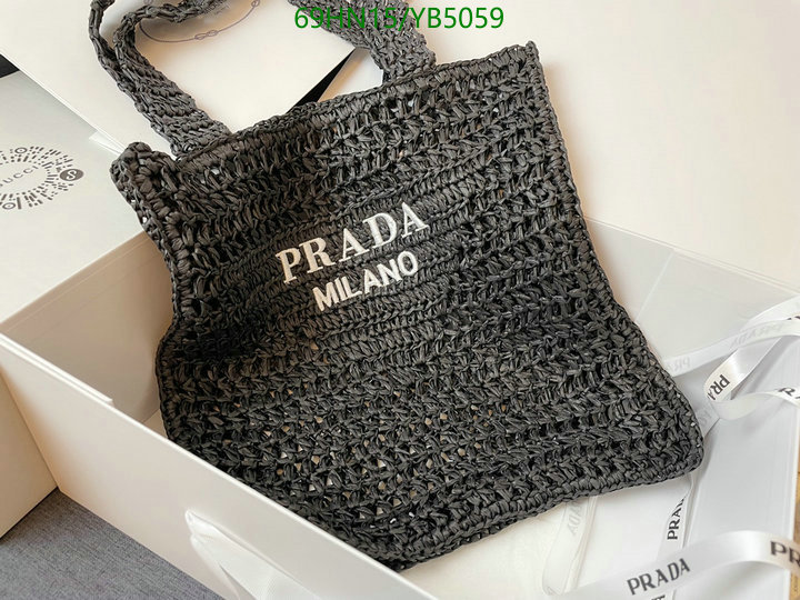 Prada Bag-(4A)-Handbag-,Code: YB5059,$ 90USD