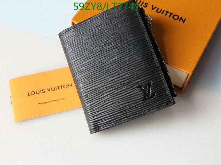 LV Bags-(4A)-Wallet-,Code: LT7741,$ 77USD