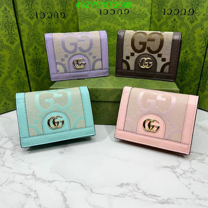 Gucci Bag-(4A)-Wallet-,Code: XT2689,$ 64USD