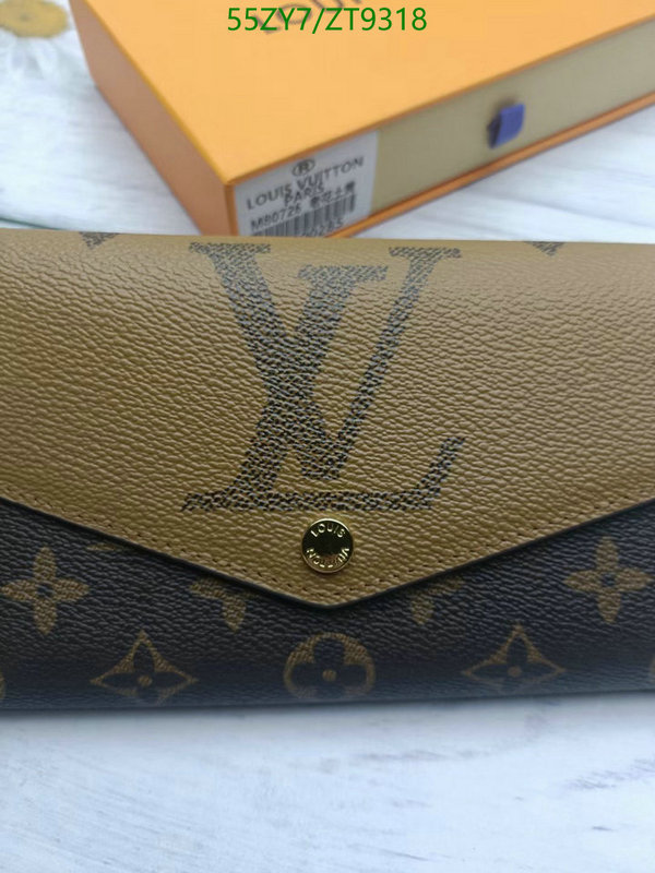 LV Bags-(4A)-Wallet-,Code: ZT9318,$ 72USD