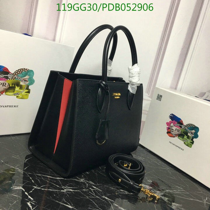 Prada Bag-(4A)-Handbag-,Code: PDB052906,$ 155USD