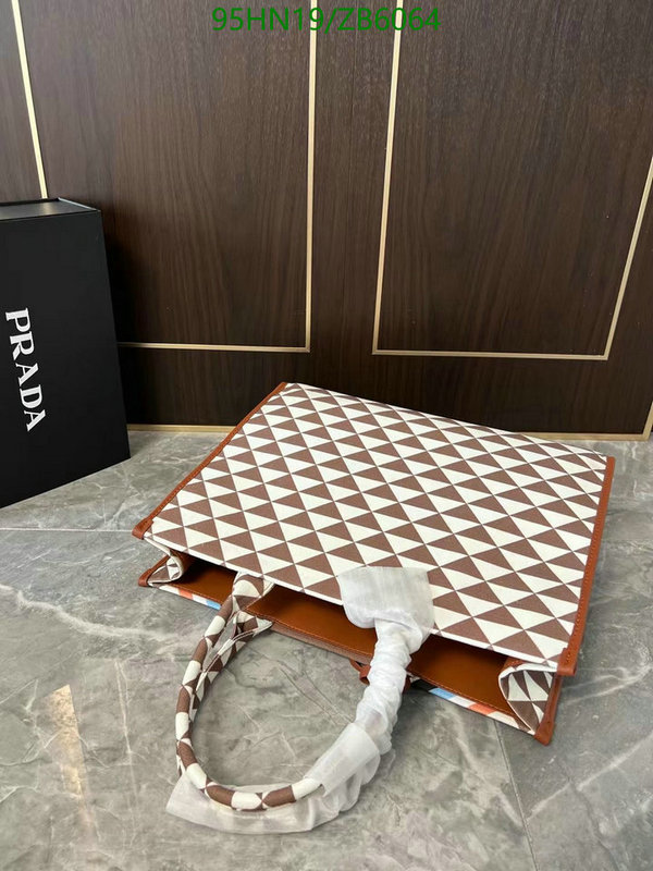Prada Bag-(4A)-Handbag- Code: ZB6064 $ 124USD