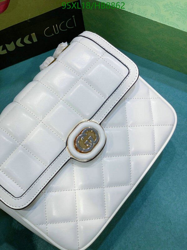 Gucci Bag-(4A)-Diagonal- Code: HB8862 $ 124USD