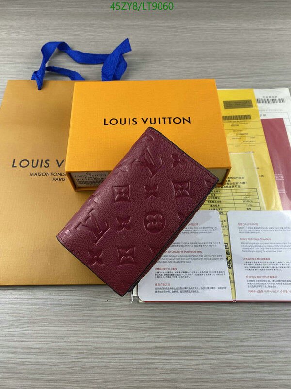 LV Bags-(4A)-Wallet-,Code: LT9060,$ 59USD
