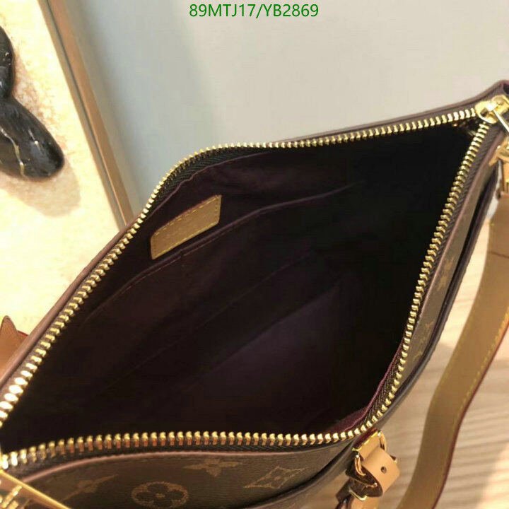 LV Bags-(4A)-Pochette MTis Bag-Twist-,Code: YB2869,