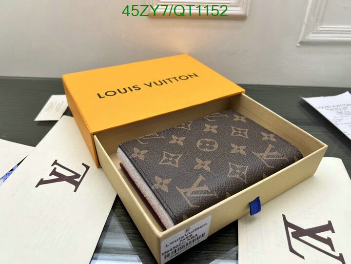 LV Bag-(4A)-Wallet- Code: QT1152 $ 59USD