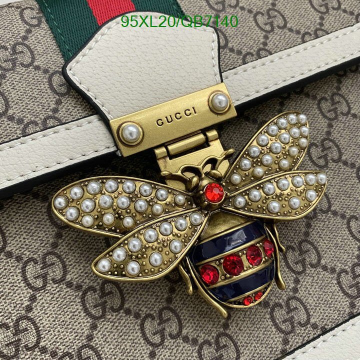 Gucci Bag-(4A)-Diagonal- Code: QB7140 $ 124USD