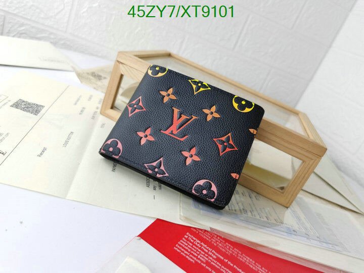 LV Bag-(4A)-Wallet- Code: XT9101 $ 59USD