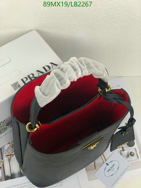 Prada Bag-(4A)-Bucket Bag- Code: LB2267 $ 116USD
