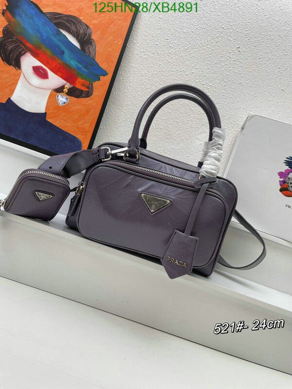 Prada Bag-(4A)-Handbag- Code: XB4891 $ 163USD