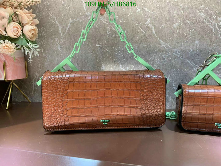 Fendi Bag-(4A)-Diagonal-,Code: HB6816,$ 142USD