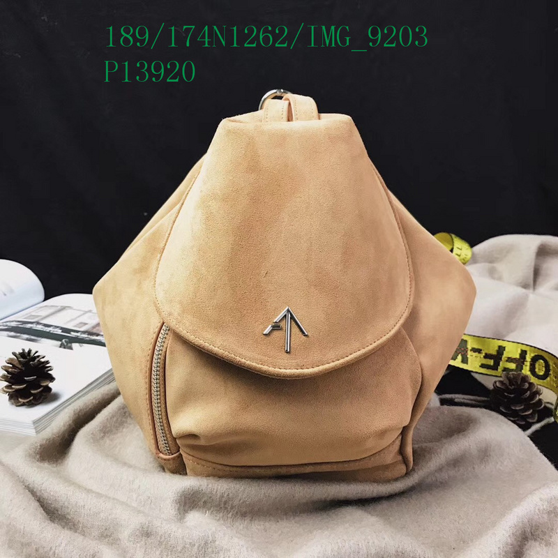Manu Atelier Bag-(4A)-Backpack-,Code:MAB110703,$ 246USD