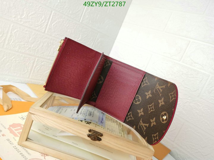 LV Bags-(4A)-Wallet-,Code: ZT2787,$ 64USD