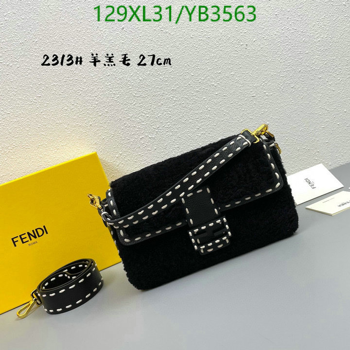 Fendi Bag-(4A)-Baguette-,Code: YB3563,$ 168USD