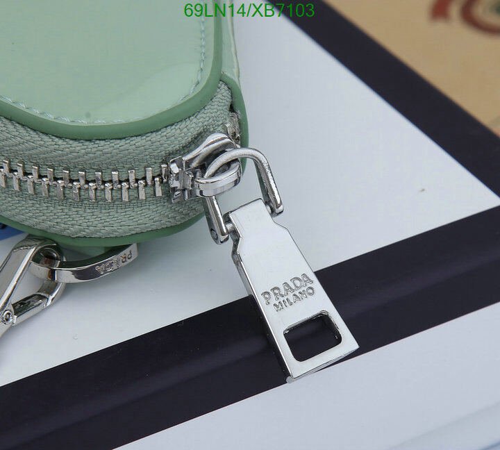 Prada Bag-(4A)-Triangle-,Code: XB7103,$ 90USD