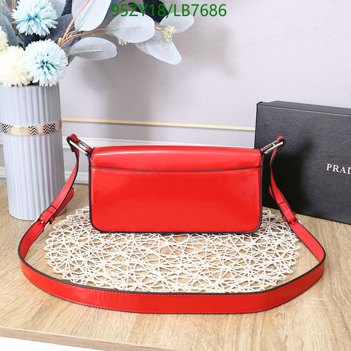 Prada Bag-(4A)-Diagonal- Code: LB7686 $ 124USD