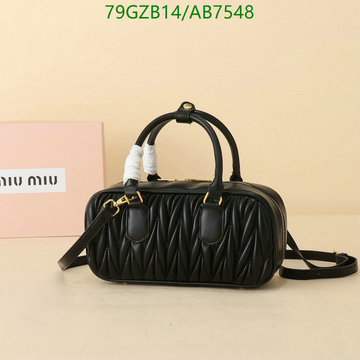 Miu Miu Bag-(4A)-Crossbody- Code: AB7548 $ 103USD