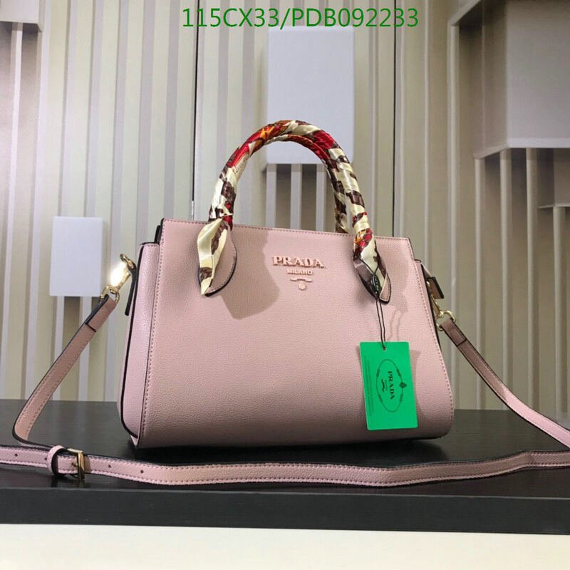 Prada Bag-(4A)-Handbag-,Code: PDB092233,$ 150USD