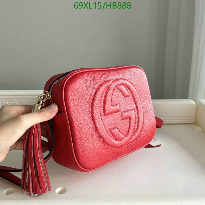 Gucci Bag-(4A)-Diagonal-,Code: HB888,$ 90USD