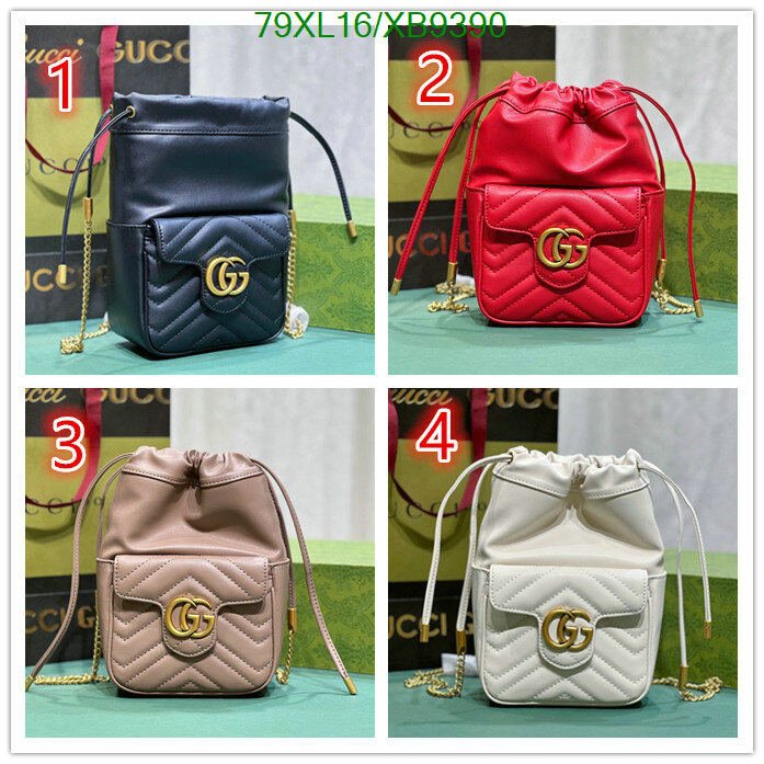 Gucci Bag-(4A)-Diagonal- Code: XB9390 $ 103USD
