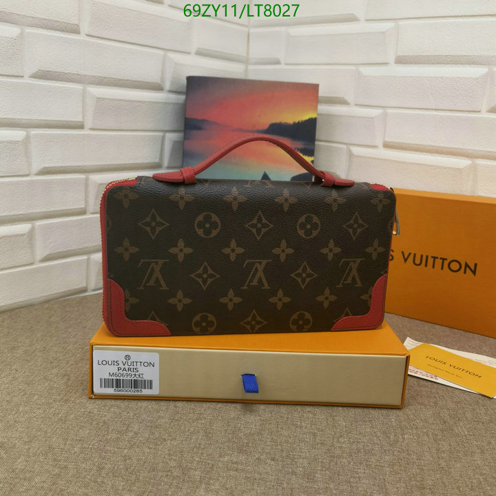 LV Bags-(4A)-Wallet-,Code: LT8027,$ 90USD