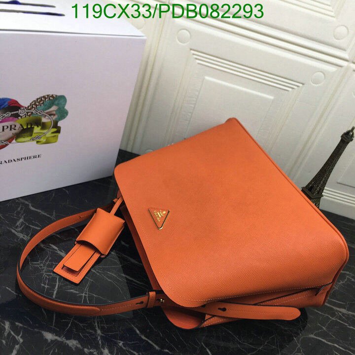Prada Bag-(4A)-Handbag-,Code: PDB082293,$ 155USD