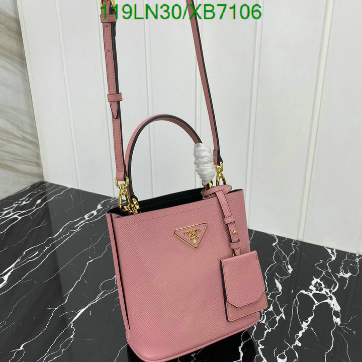 Prada Bag-(4A)-Bucket Bag- Code: XB7106 $ 155USD