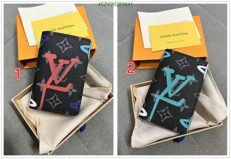 LV Bag-(4A)-Wallet- Code: QT3641 $ 59USD