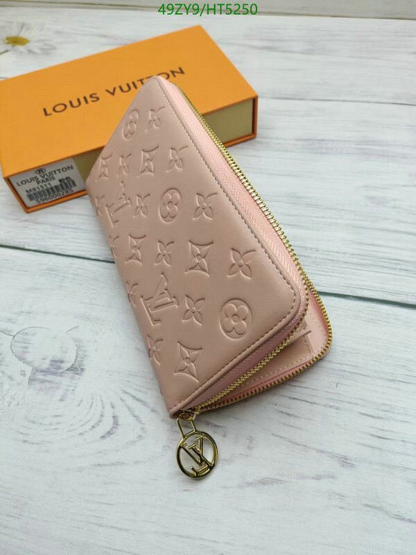 LV Bags-(4A)-Wallet-,Code: HT5250,$ 64USD